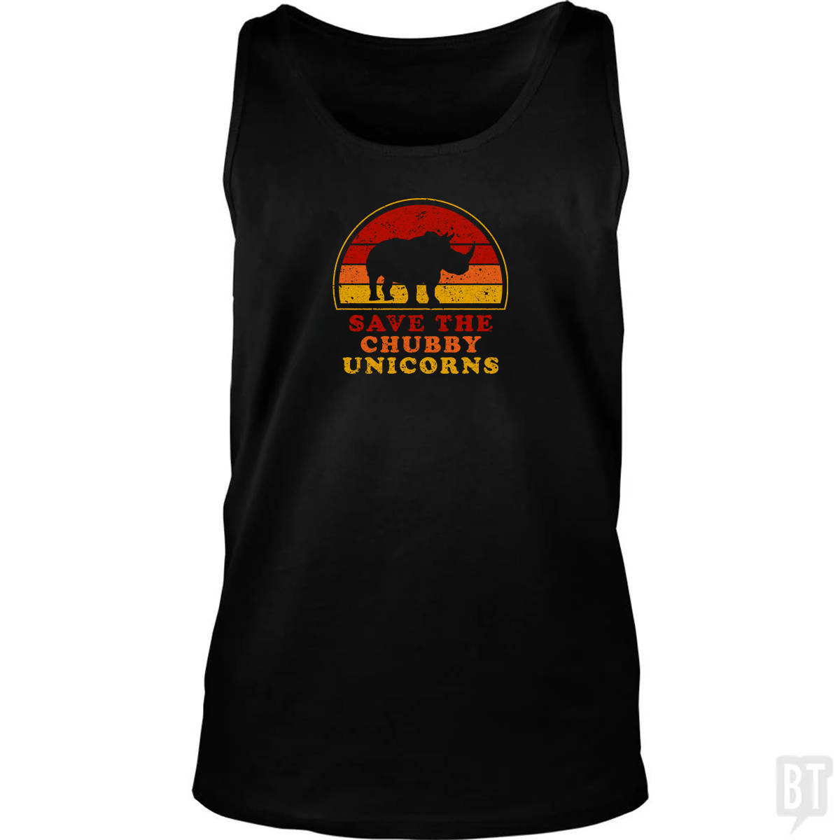 Save The Chubby Unicorns Tank Top