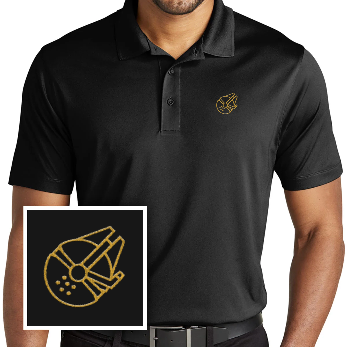Millenium Falcon Polo Shirt