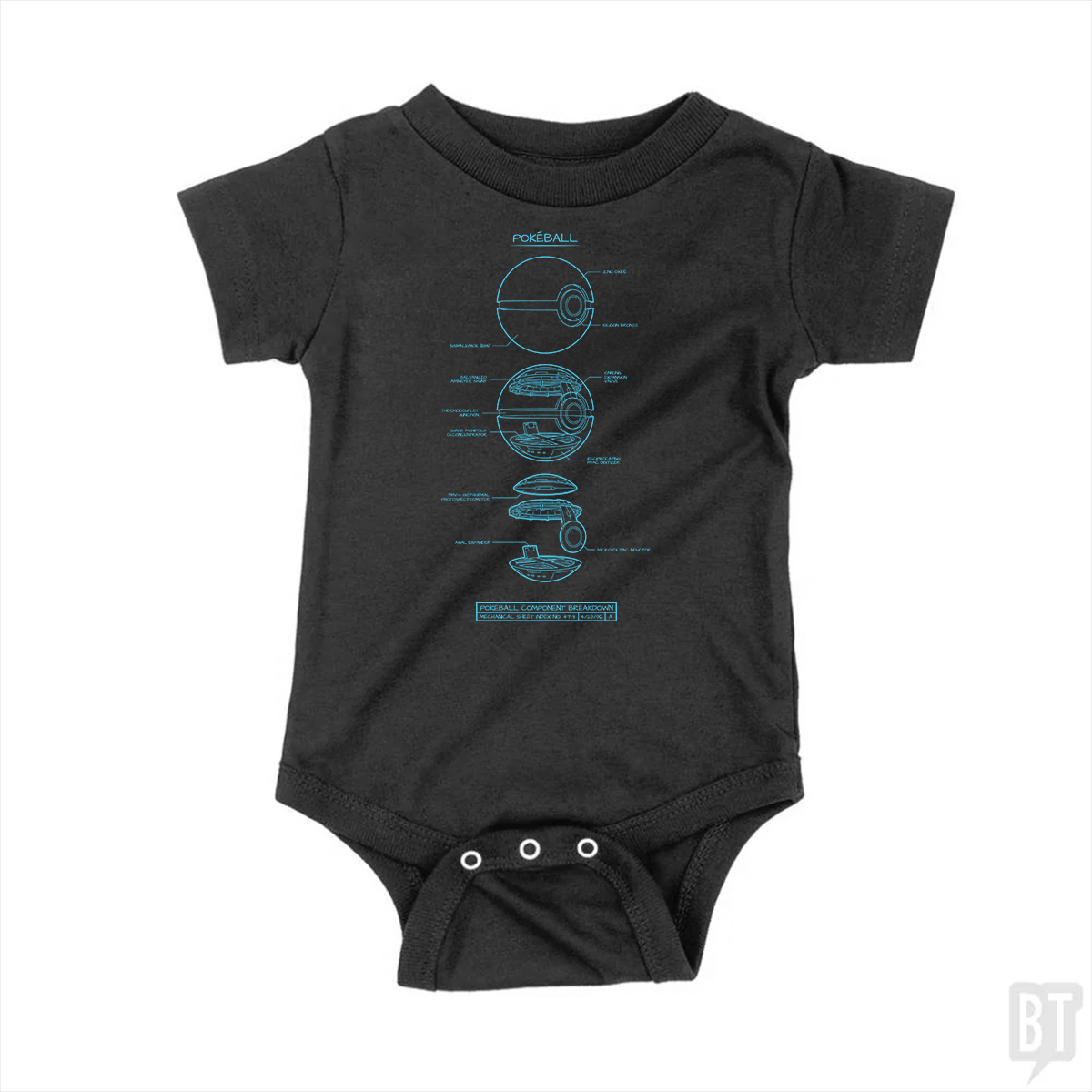 Pokeball  Baby One-Piece
