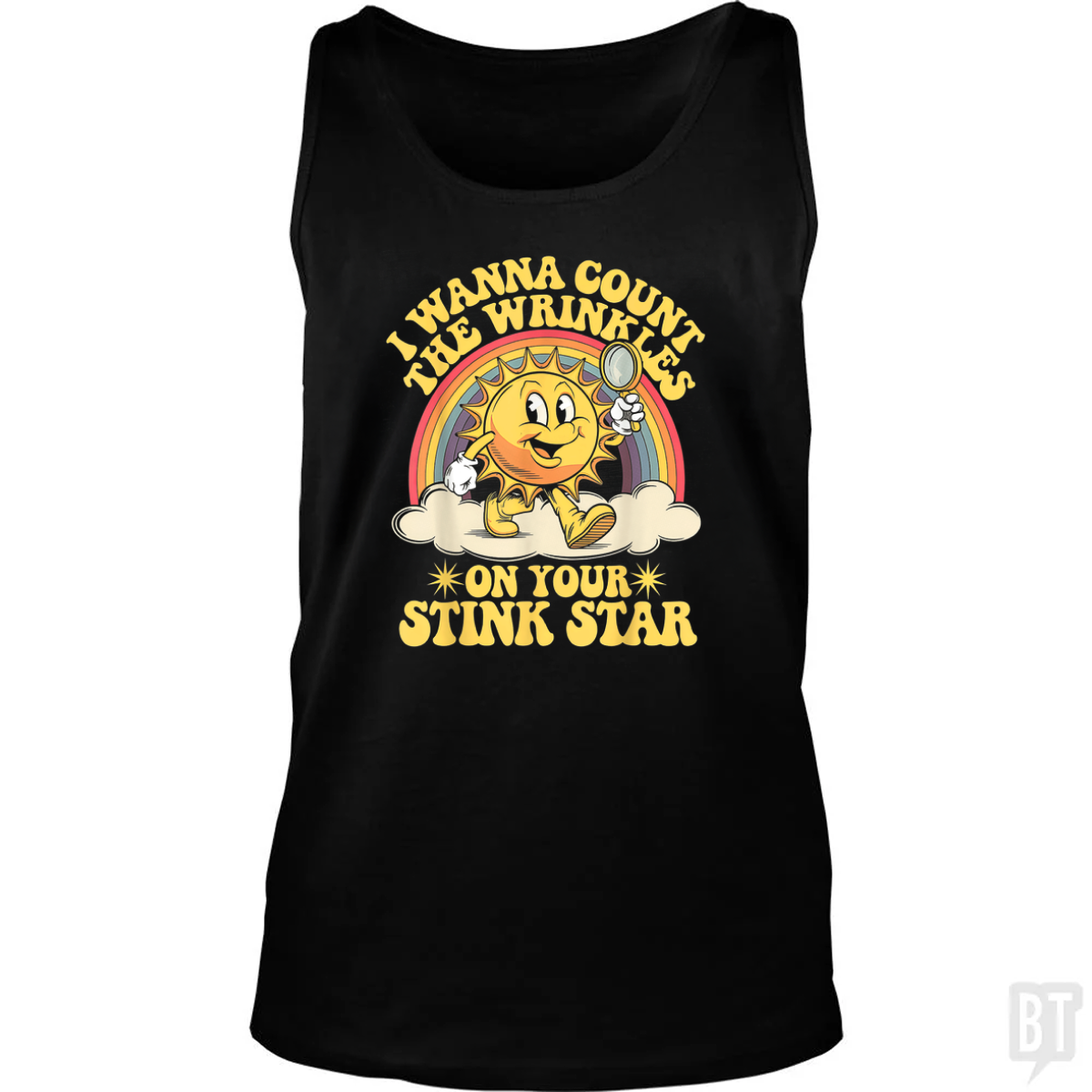 I Wanna Count the Wrinkles Tank Top