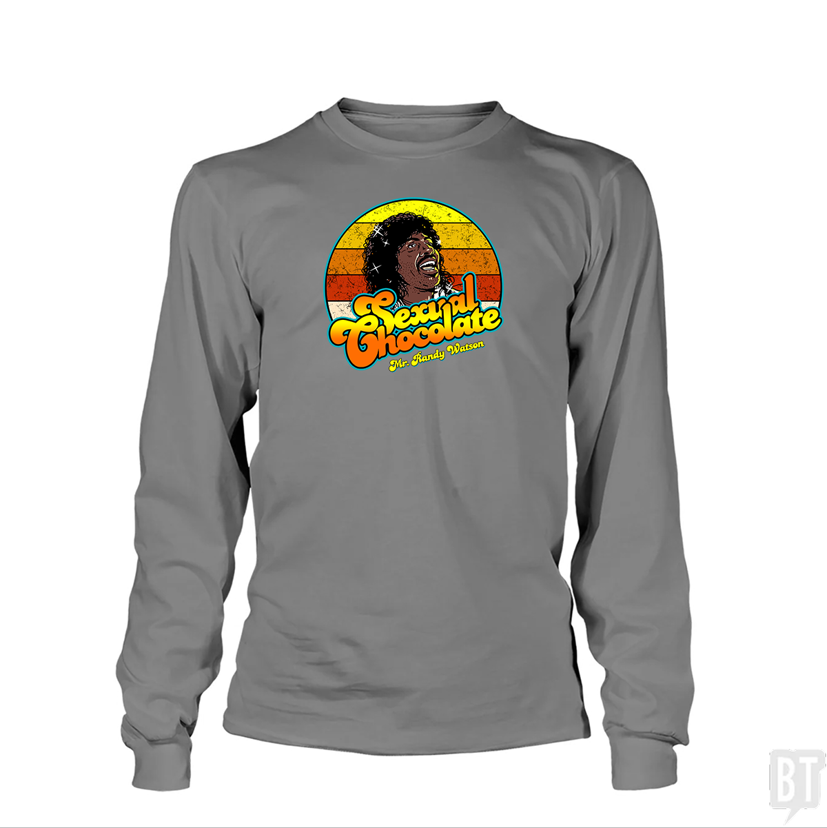 Randy Watson Sexual Chocolate Retro Long Sleeve