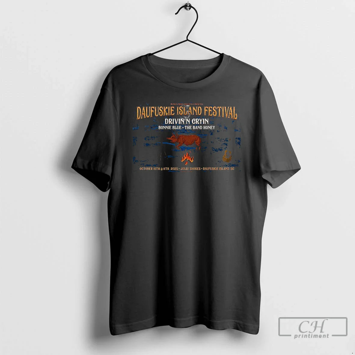 Classic Design Daufuskie Island Festival October 10 11 2025 Daufuskie Island Sc T Shirts