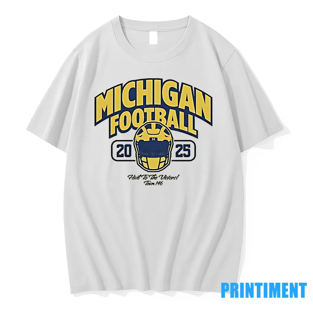 Michigan Wolverines 2025 Hail To The Victory Team 146 Tshirts Sweater
