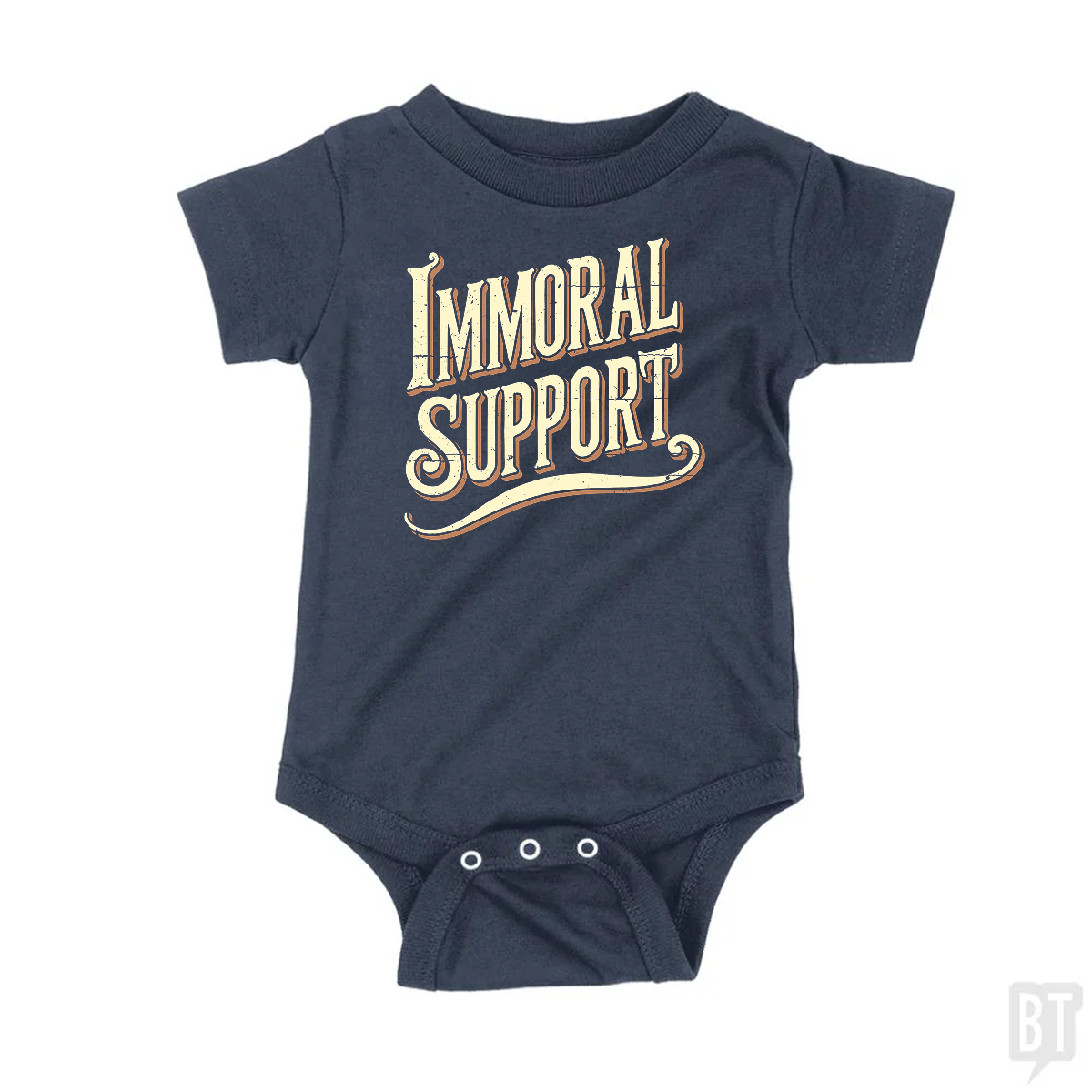 Immoral Support Baby One-Piece