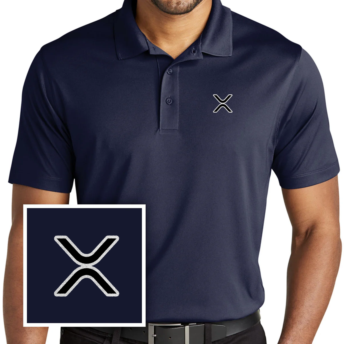 XRP Logo Polo Shirt
