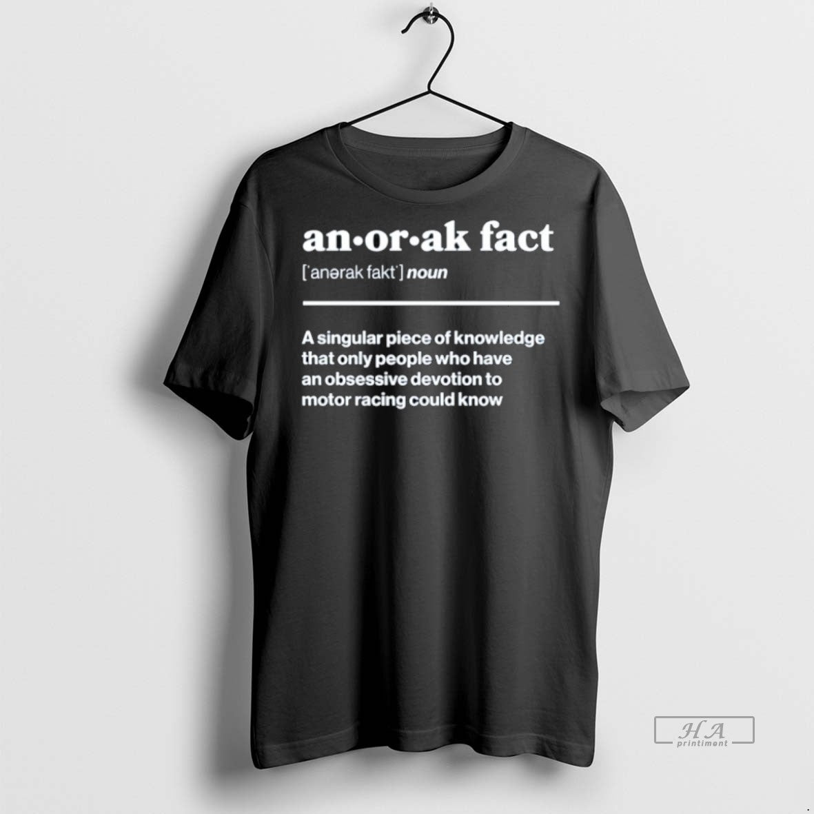 Official Trendy Anorak Facts Noun A Singular Piece Of Knowledge That Only People Who Have