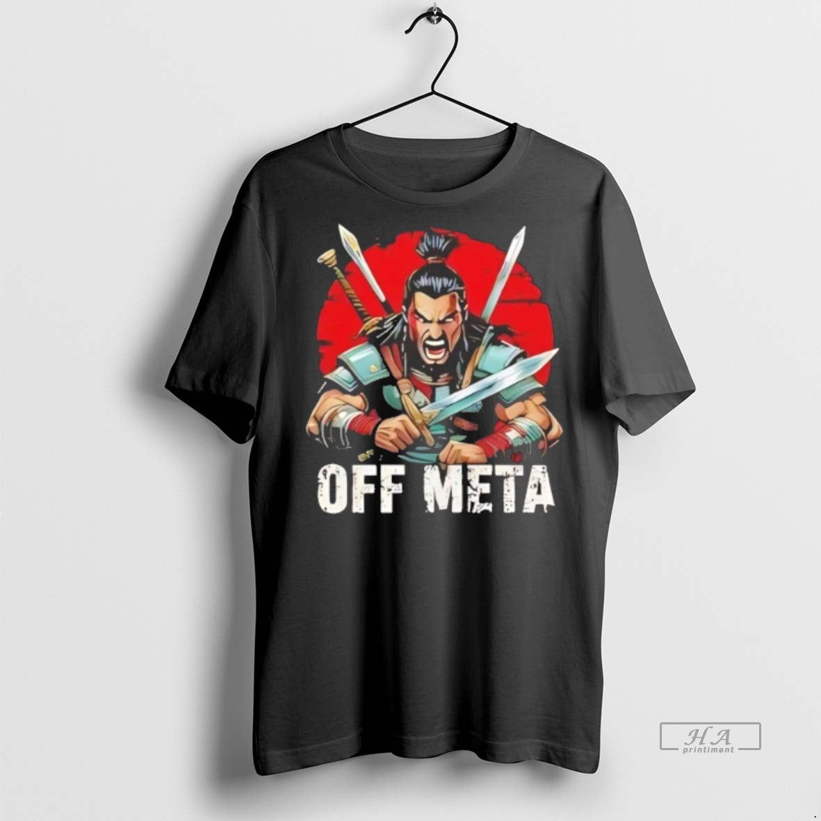 Official Trendy Off Meta Fierce Warrior Graphic Tee Sweater