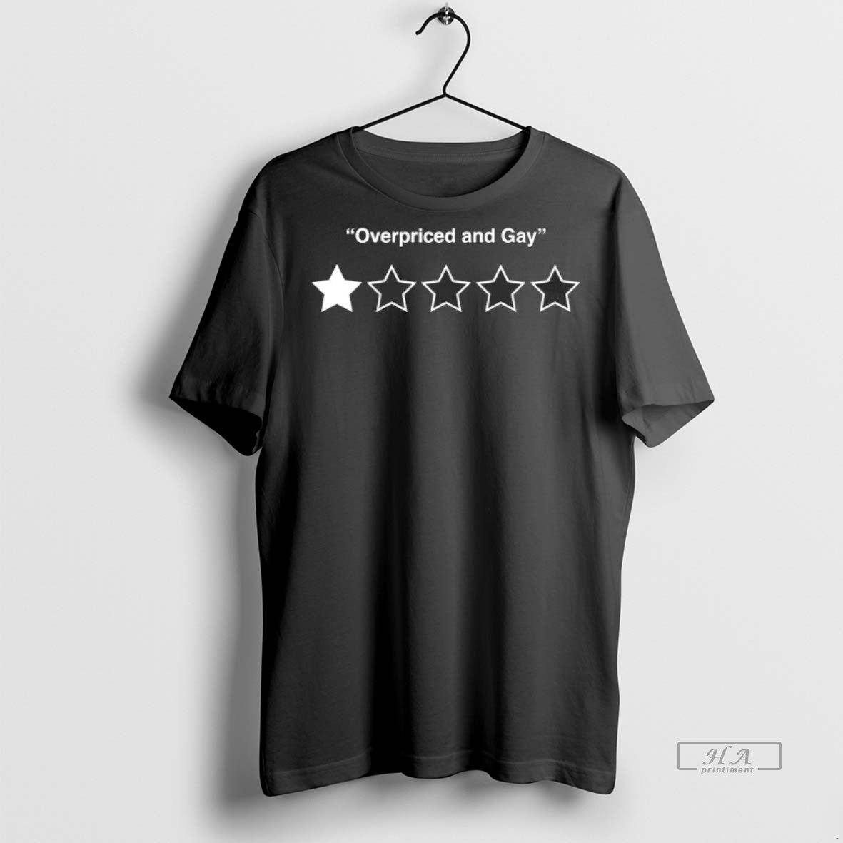 Official Trendy Overpriced And Gay 1 Star Tee Sweater