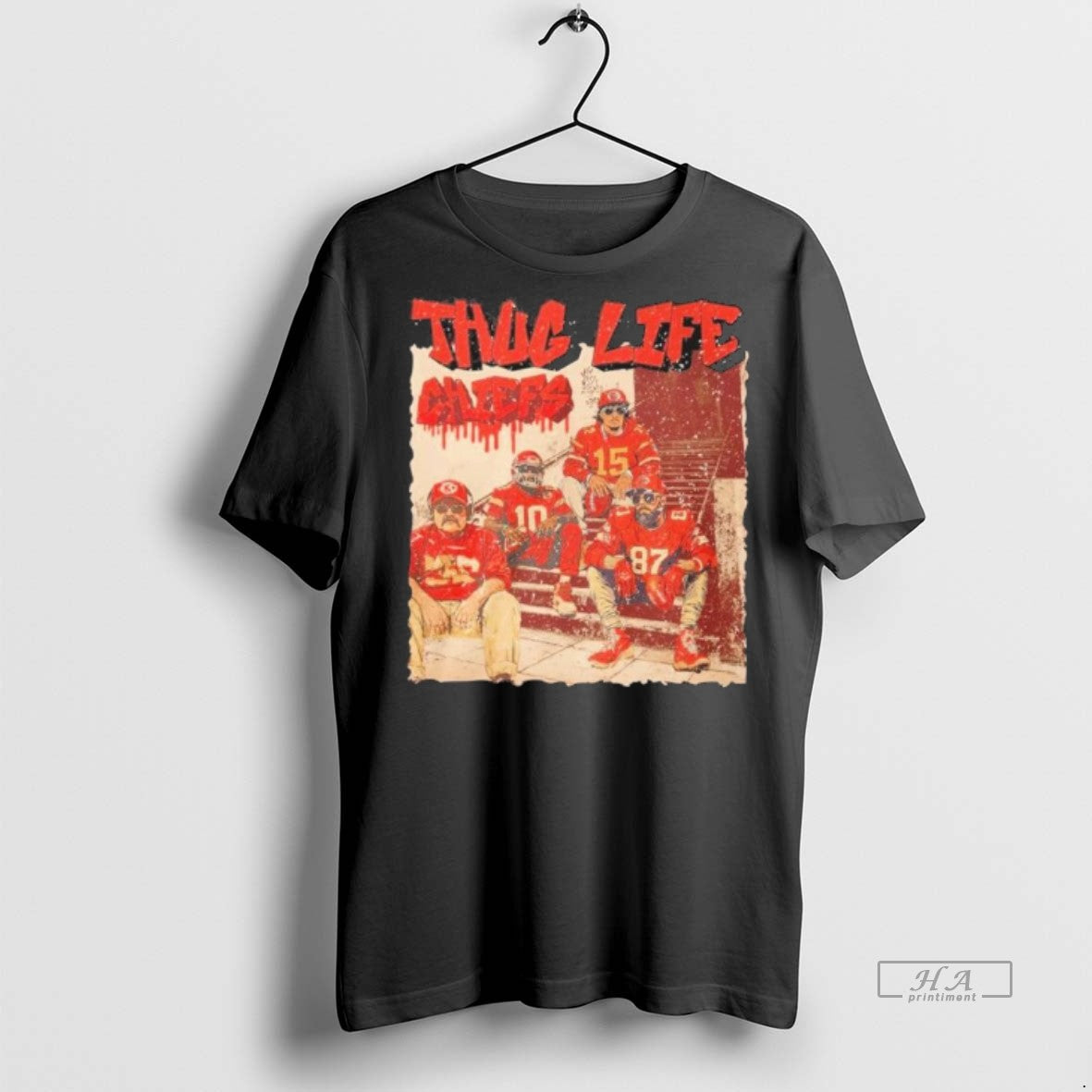 Official Trendy Thug Life Kc Chiefs 2025 Tee Sweater