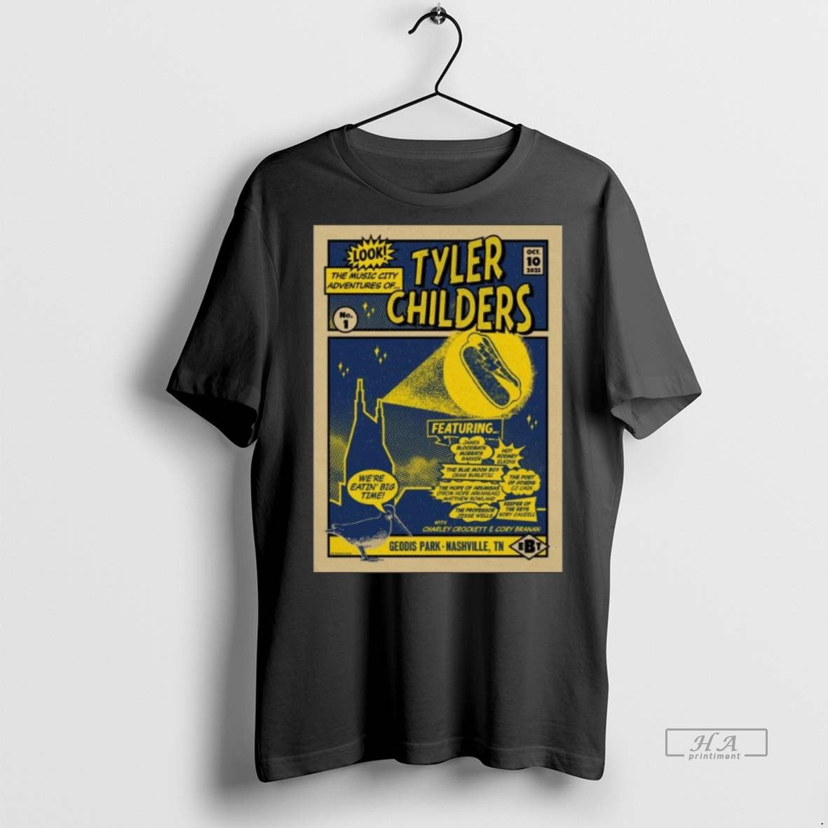 Official Trendy Tyler Childers 10 October 2025 Geodis Park In Nashville Tn Long Sleve Tee