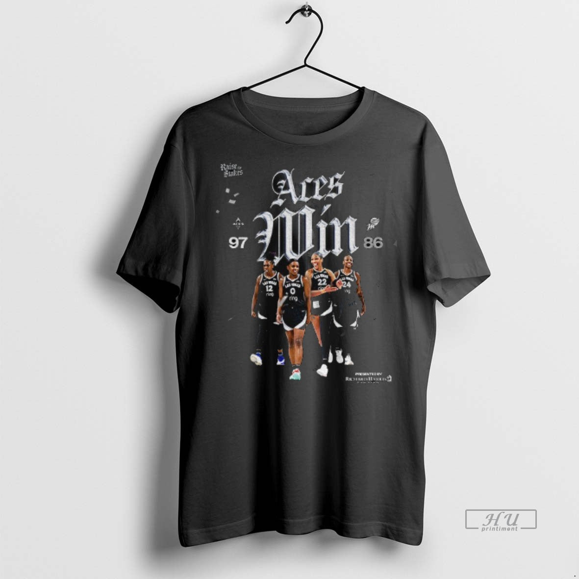Officials Aja Wilson Wnba Finals Mvp 2025 Signature Tee Shirt Sweater