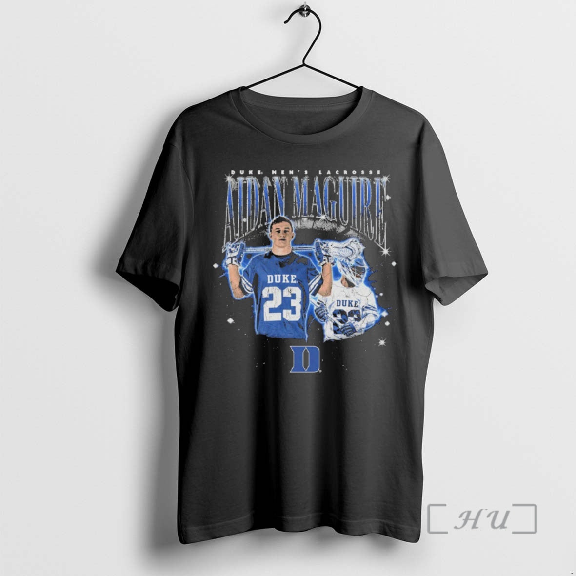 Officials Aidan Maguire 90s Streetwear Duke Blue Devils 2026 Ncaa Mens Lacrosse Premium T Shirts