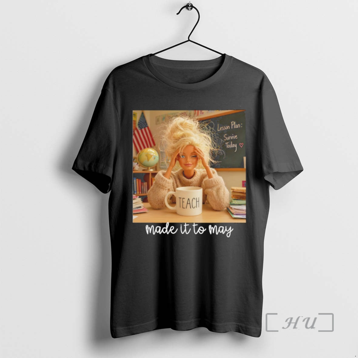 Officials Barbie Doll Teacher Tired Made It To May Teach 2026 Premium T Shirts Sweater