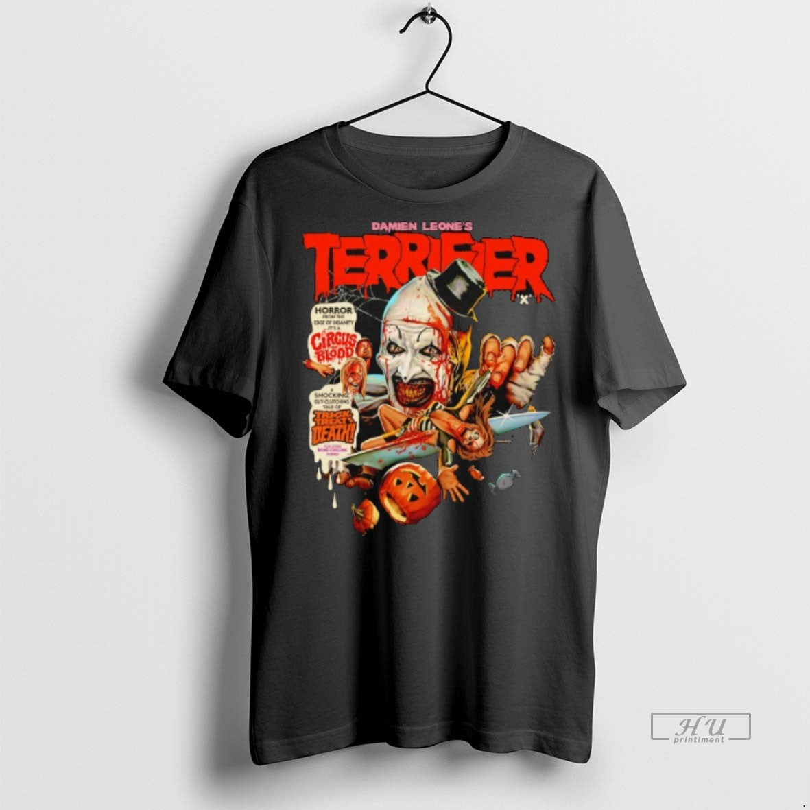 Officials Damien Leones Terrifier Trick Treat Death Tee Shirt Sweater