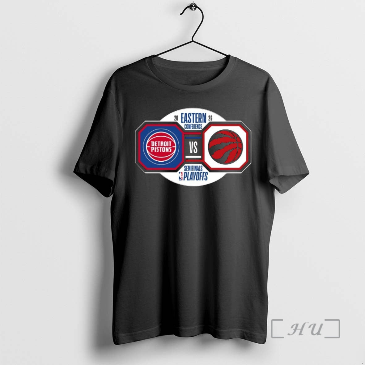 Officials Detroit Pistons Vs Toronto Raptors 2026 Nba Playoffs Eastern Conference Semifinals Premium T Shirts