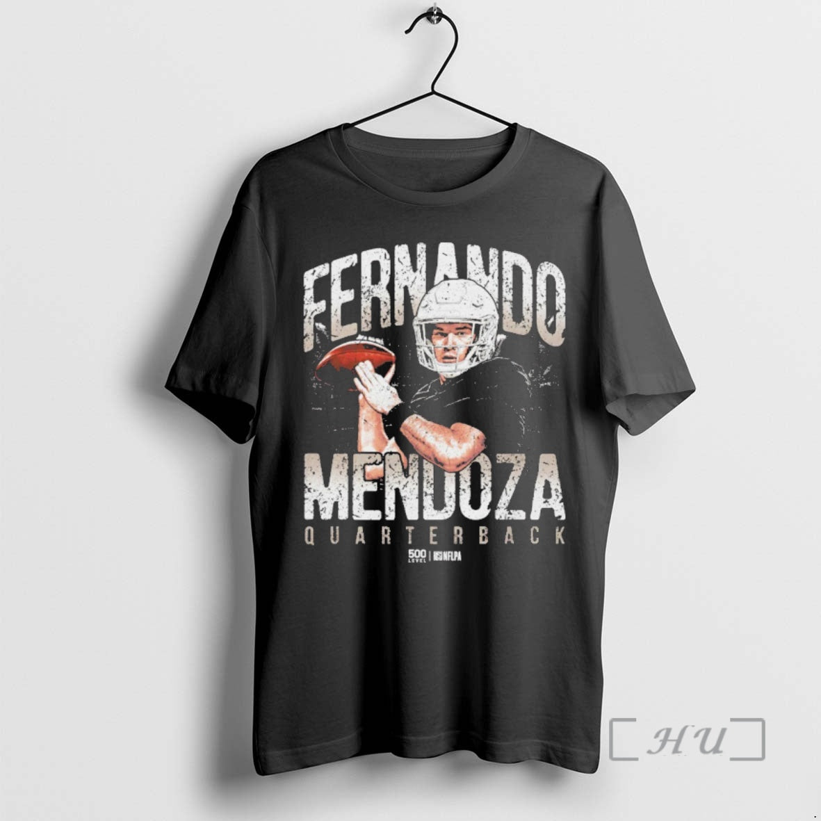 Officials Fernando Mendoza Quarterback Player Name Las Vegas Raiders 2026 Nfl Draft Premium T Shirts