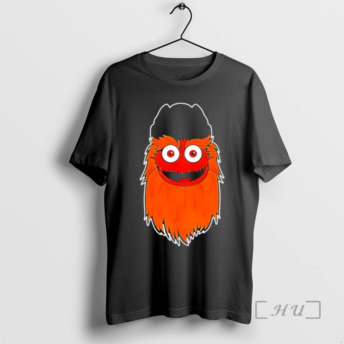 Officials Joe Giglio Wearing Gritty Mascot Of The Philadelphia Flyers Nhl Premium T Shirts Sweater