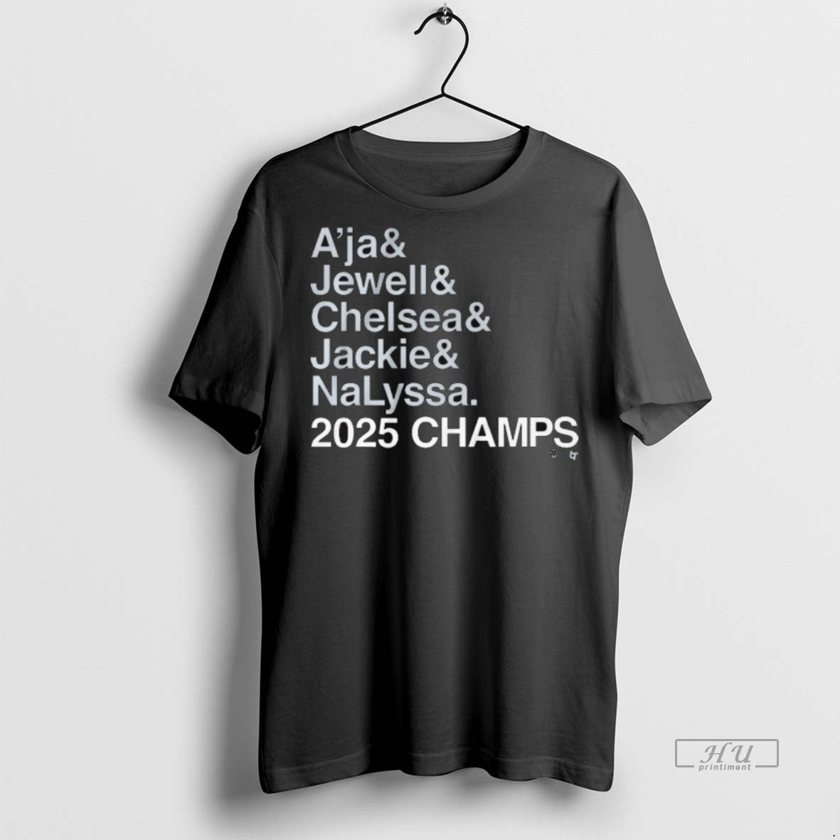 Officials Las Vegas Aces Basketball Ampersand 2025 Champs Aja Jewell Chelsea Jackie Nalyssa