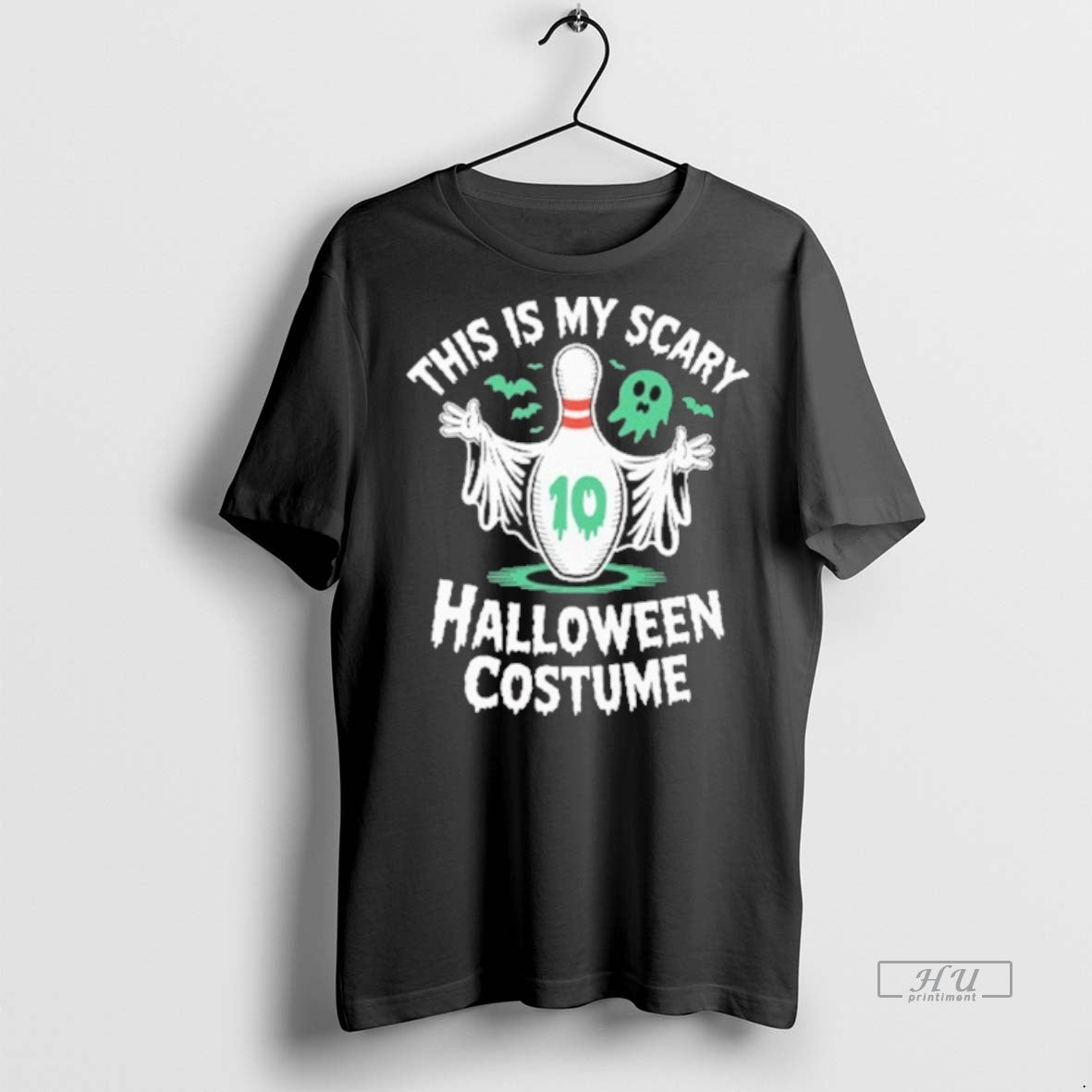 Officials This Is My Scary Halloween Costume Bowling Tee Shirt Sweater
