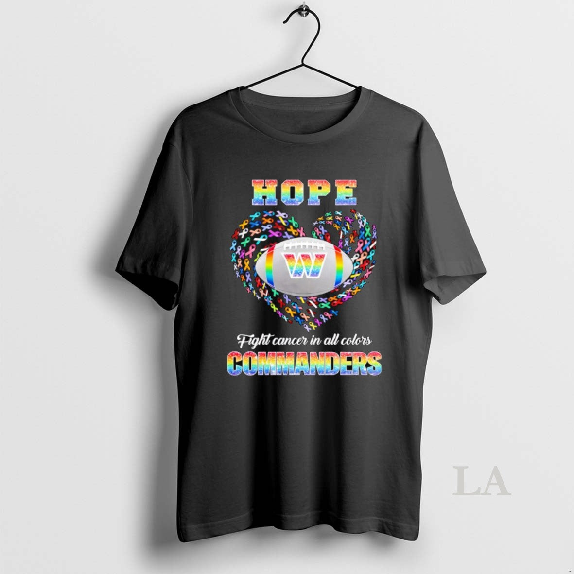 Original Hope Washington Commanders Fight Cancer In All Colors