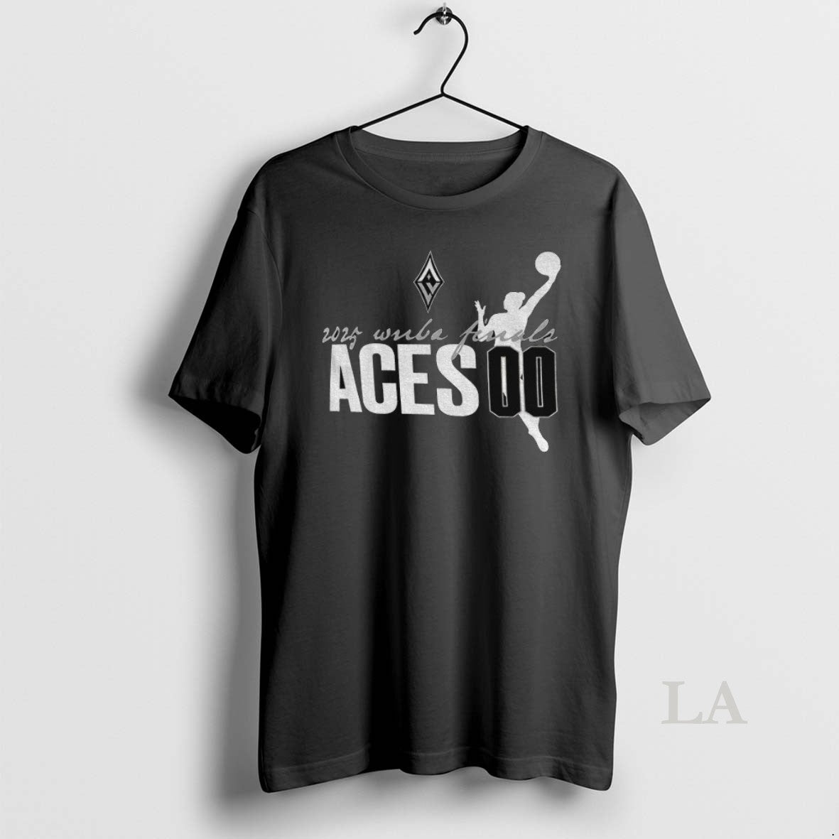 Original Las Vegas Aces 2025 Wnba Finals Champions Trophy Basketball Logo