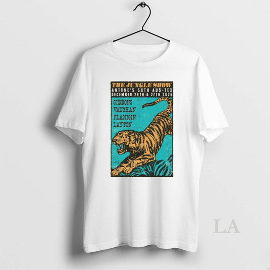 Original The Jungle Show Antones 50th Aus Tex December 26 27 2025 Tiger