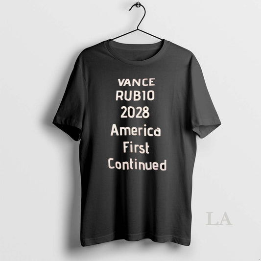 Original Vance Rub10 2018 America First Continued