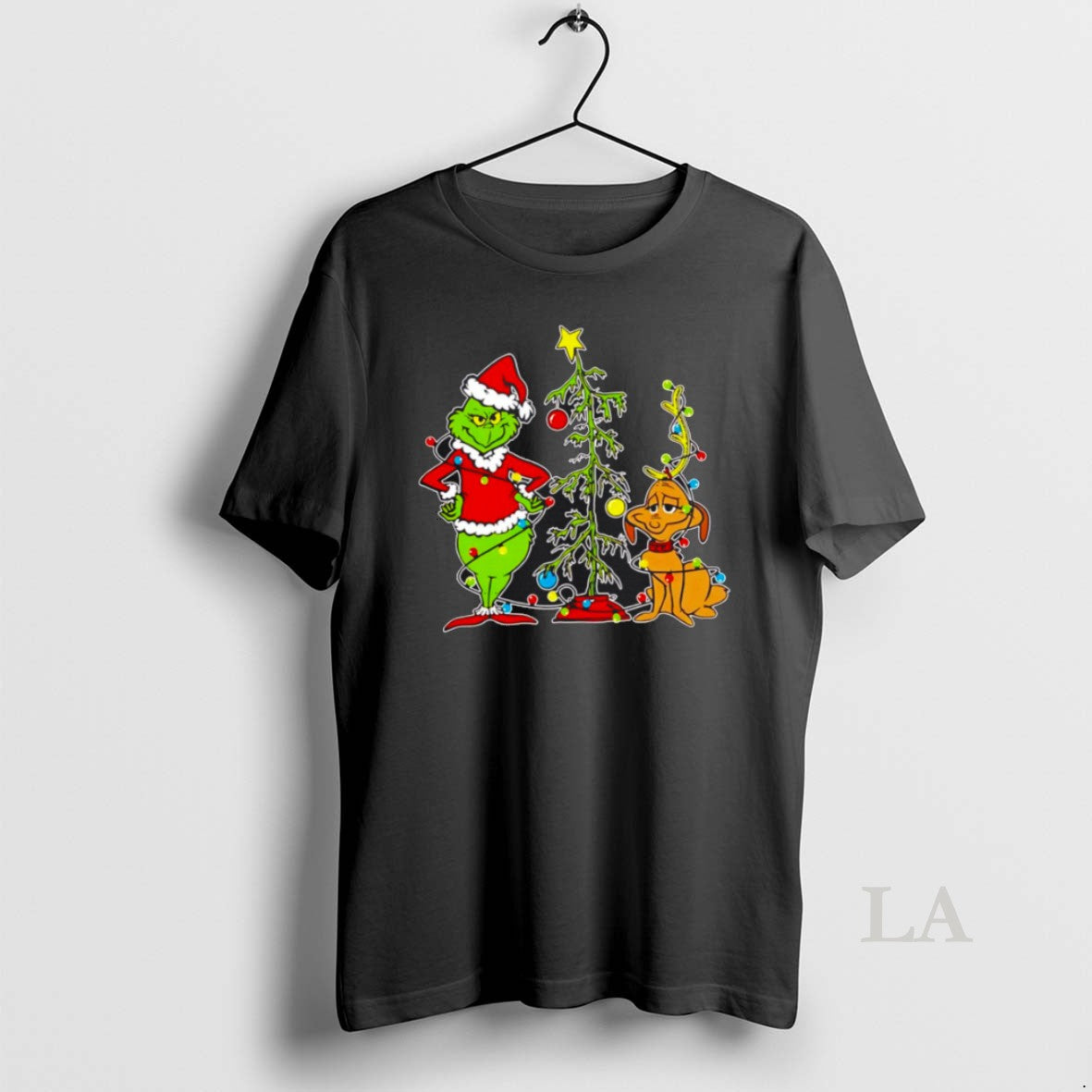 Original Grinch Dog Max Light Christmas 2025 T Shirt Zlqqqp