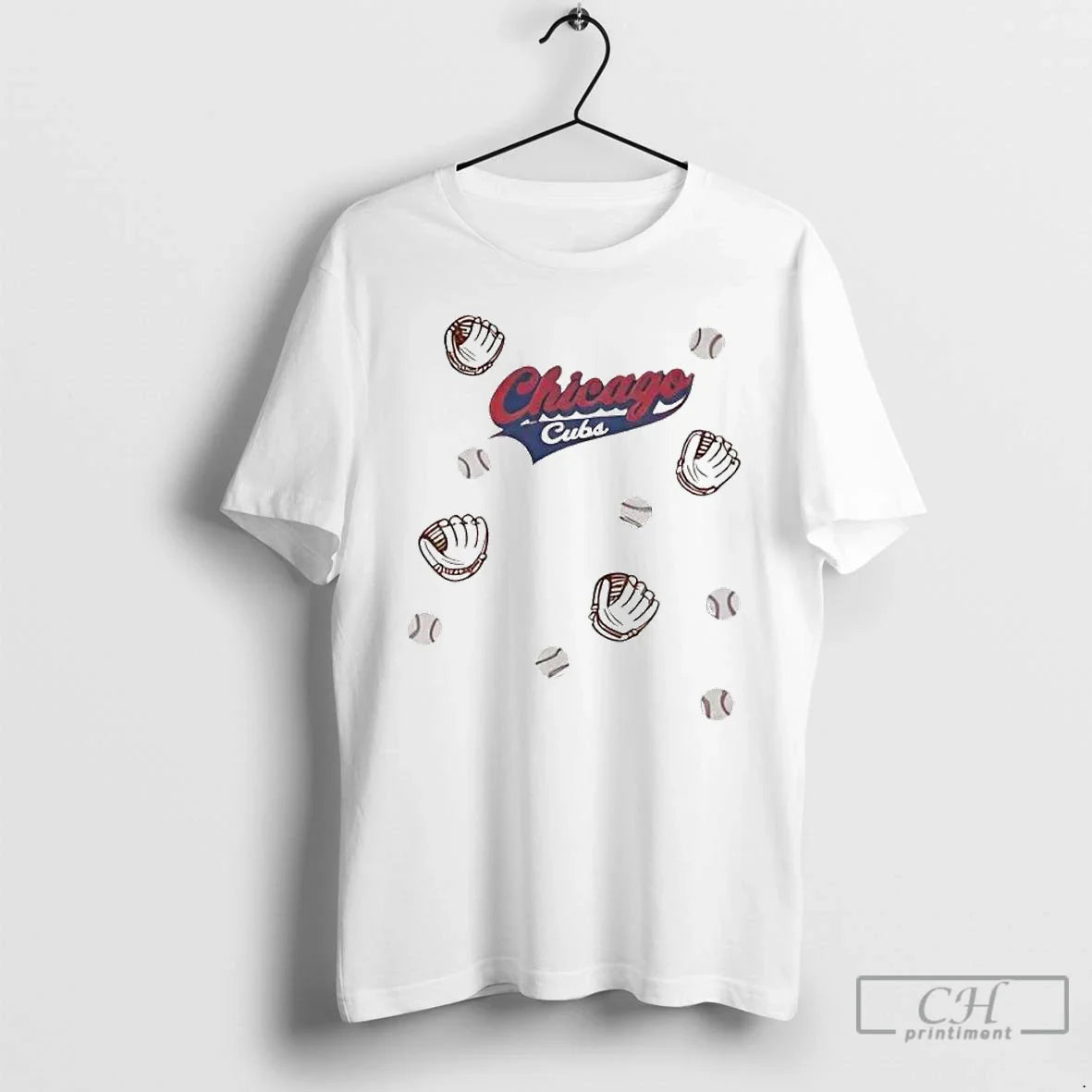 Premium Baseball Glove Chicago Cubs Ornaments T Shirts