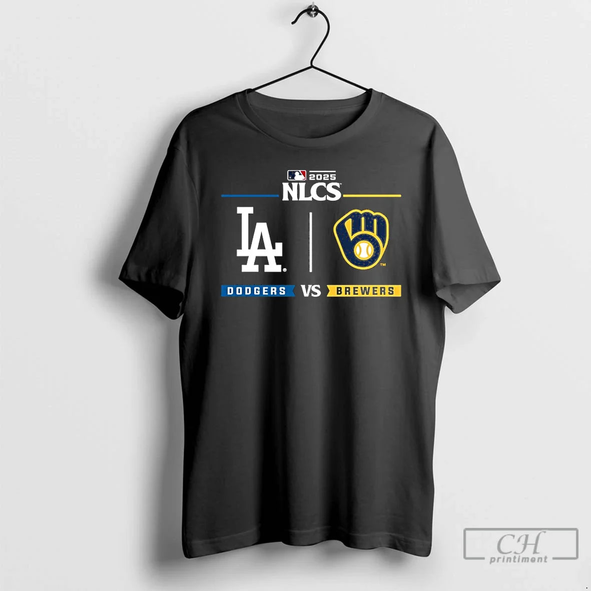 Premium Dodgers Vs Brewers 2025 Postseason Nlcs T Shirts