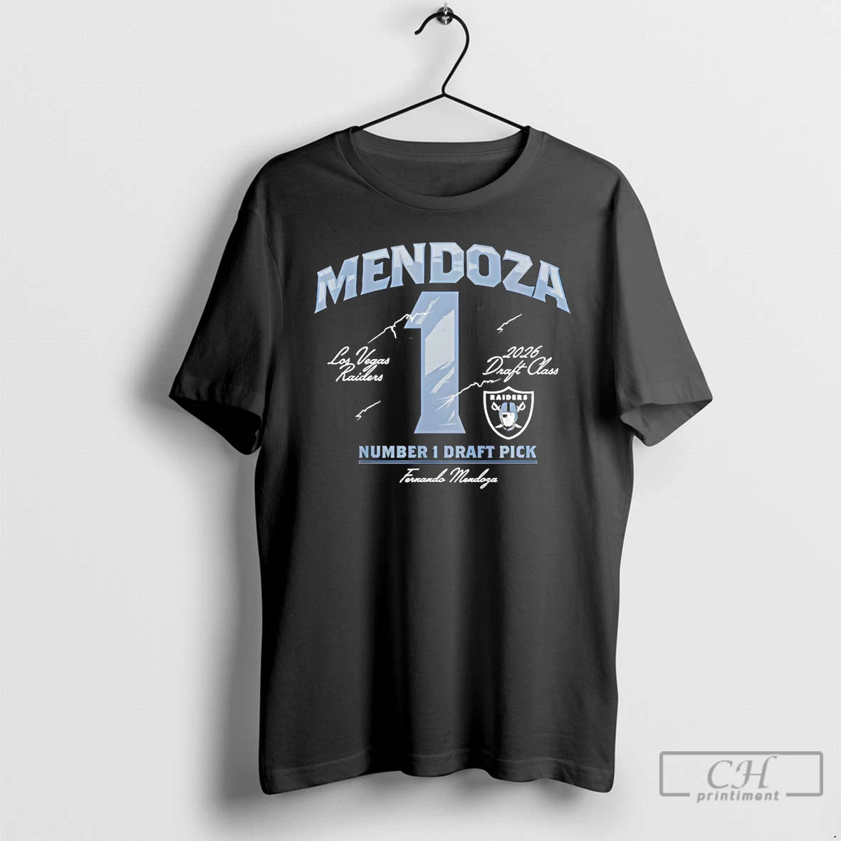 Premium Fernando Mendoza 1 Las Vegas Raiders Football 2026 Draft Class