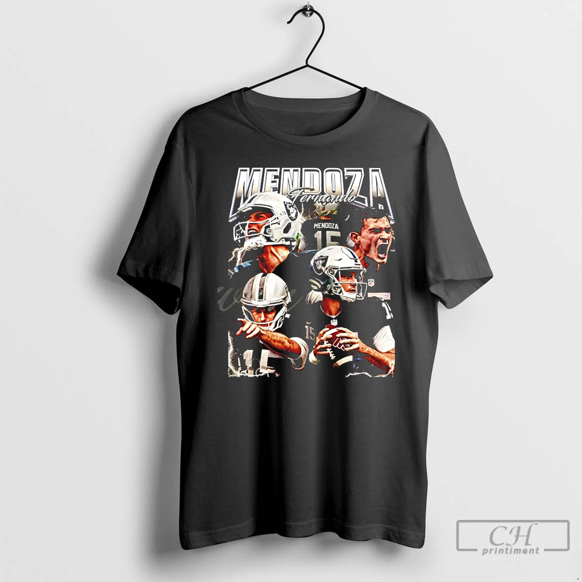 Premium Fernando Mendoza Las Vegas Raiders Football Graphic 2026