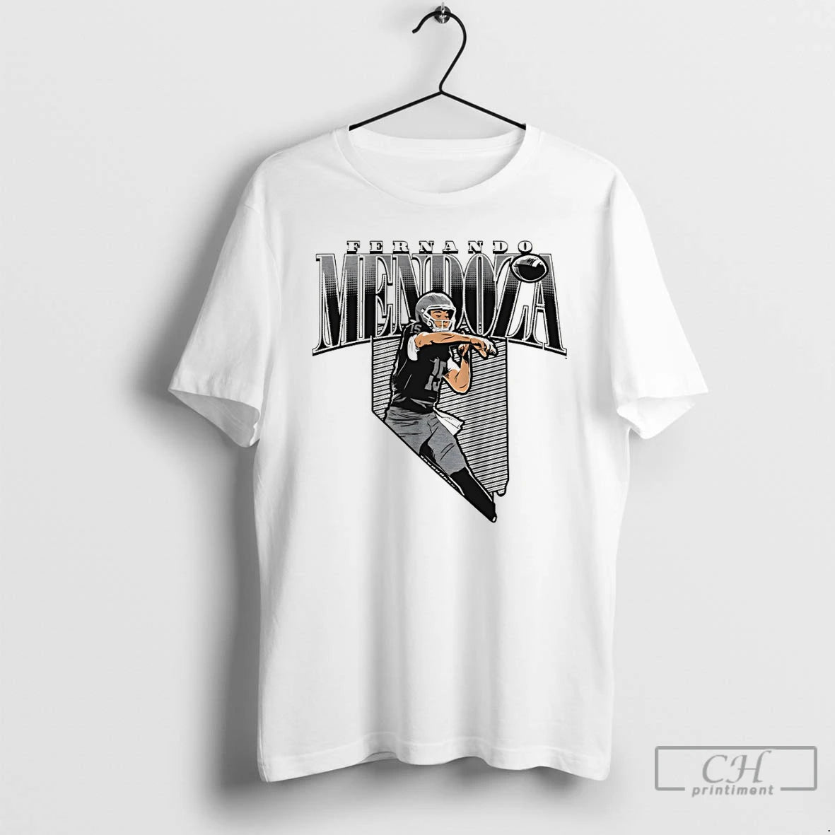 Premium Fernando Mendoza Las Vegas Raiders State Star Remix