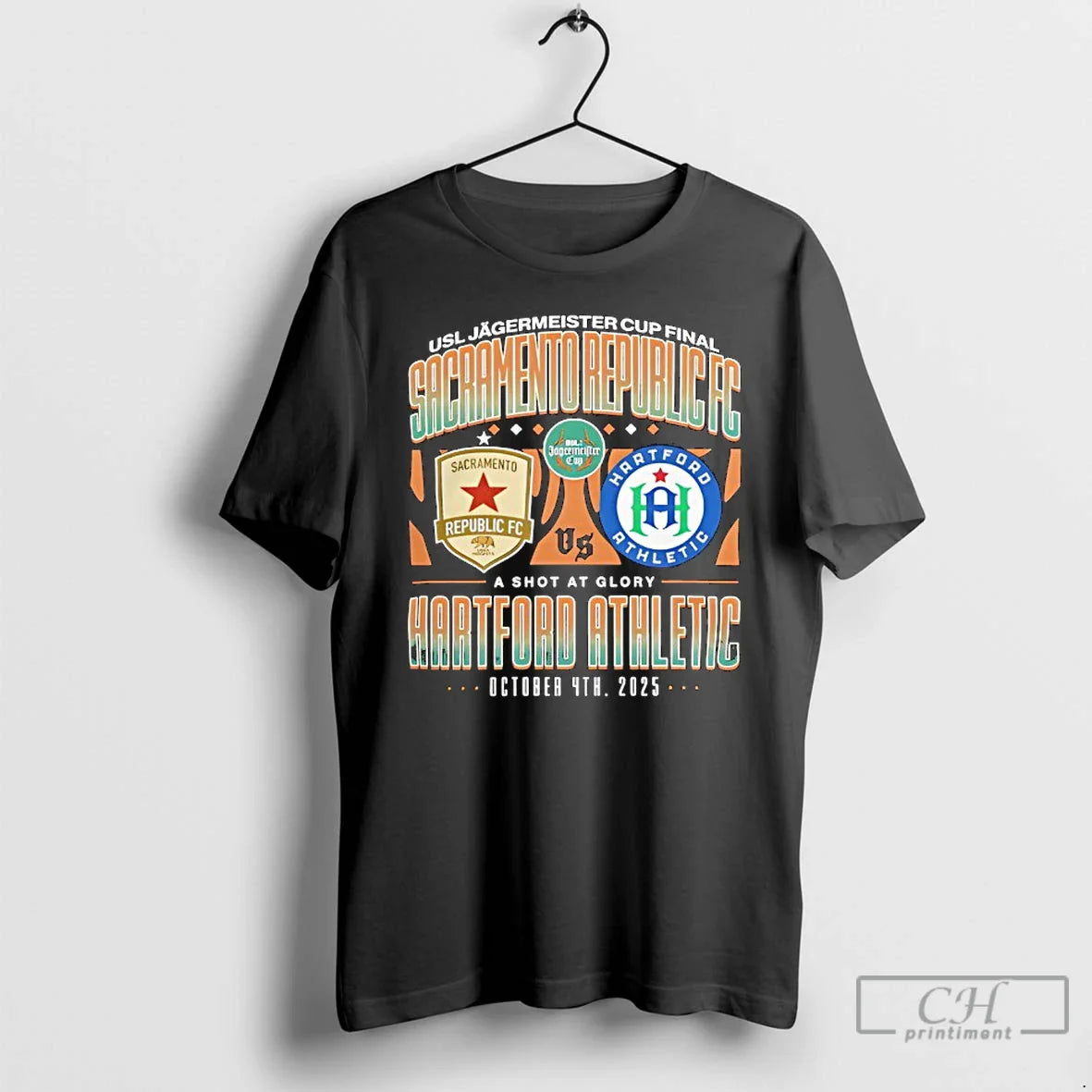 Premium Hartford Athletic Sacramento Republic Usl Jagermeister Cup Soccer Final T Shirts