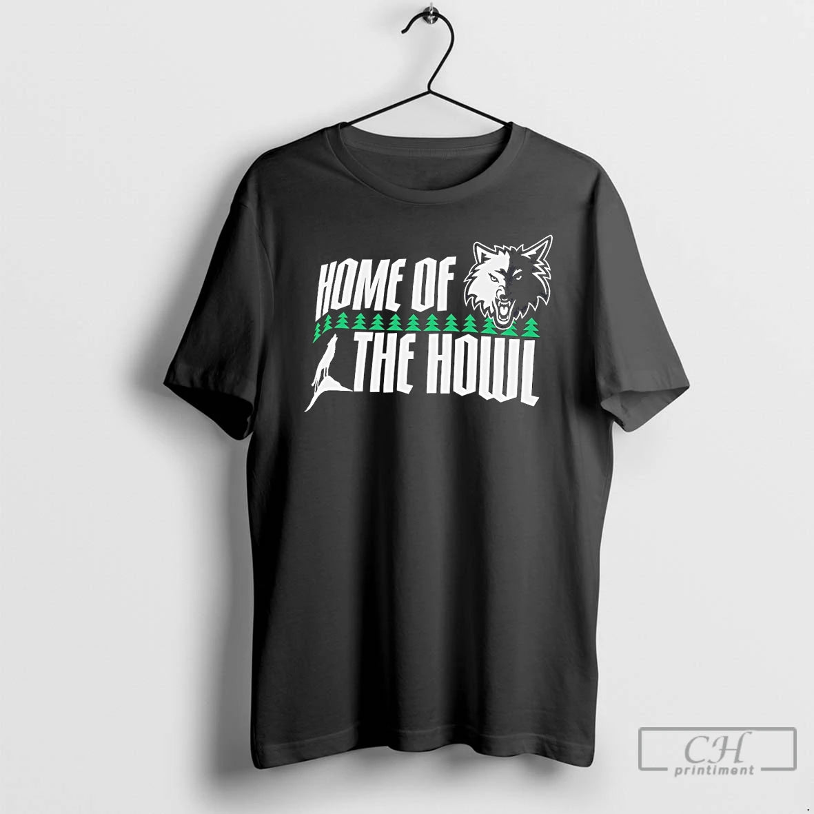 Premium Home Of The Howl Minnesota Timberwolves Basketball 2026 Nhl
