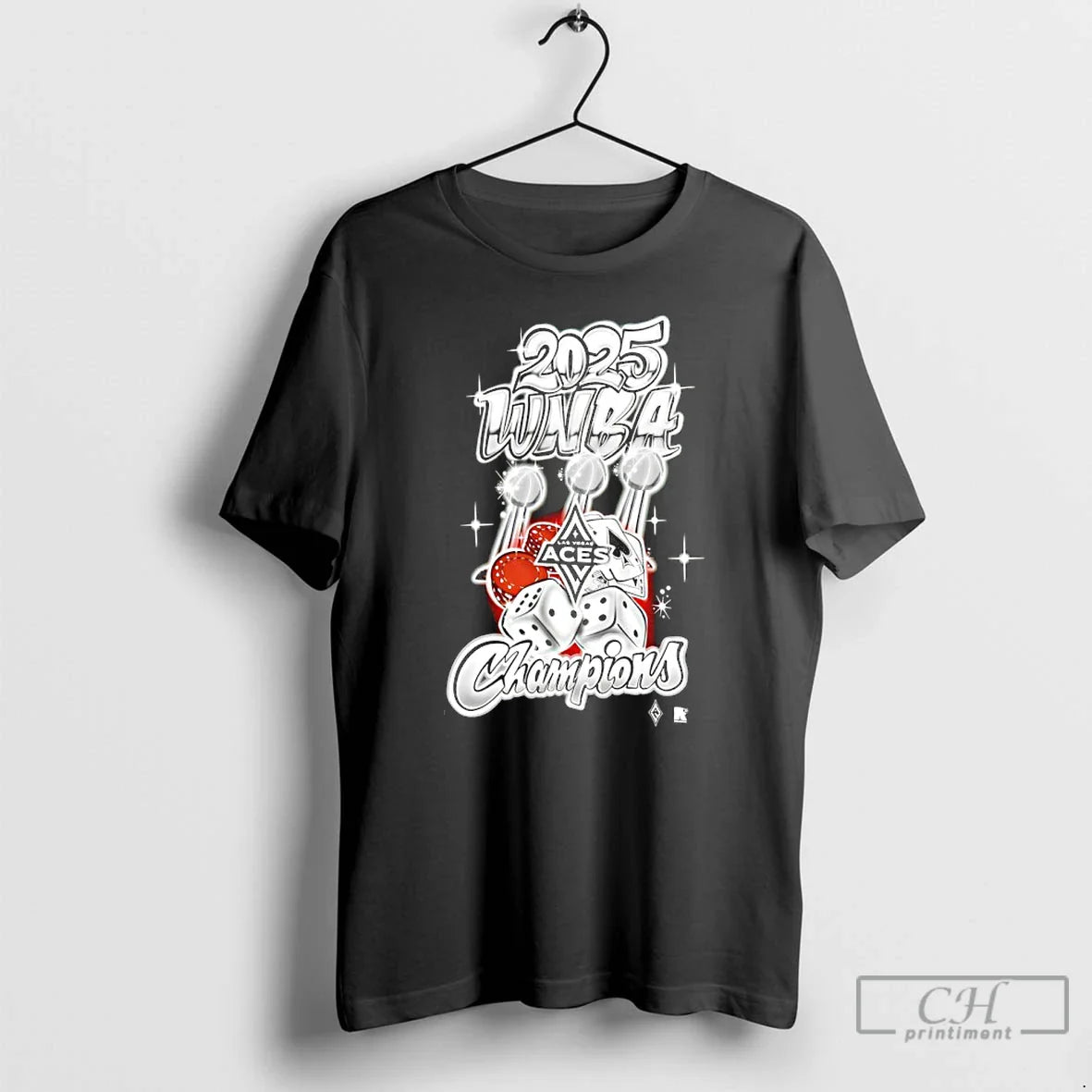 Premium Las Vegas Aces 2025 Wnba Finals Champions Graffiti Art T Shirts