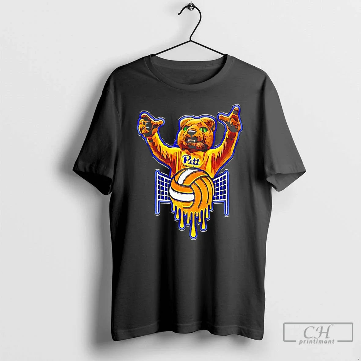 Premium Pittsburgh Panthers Womens Volleyball Roc Mascot T Shirts
