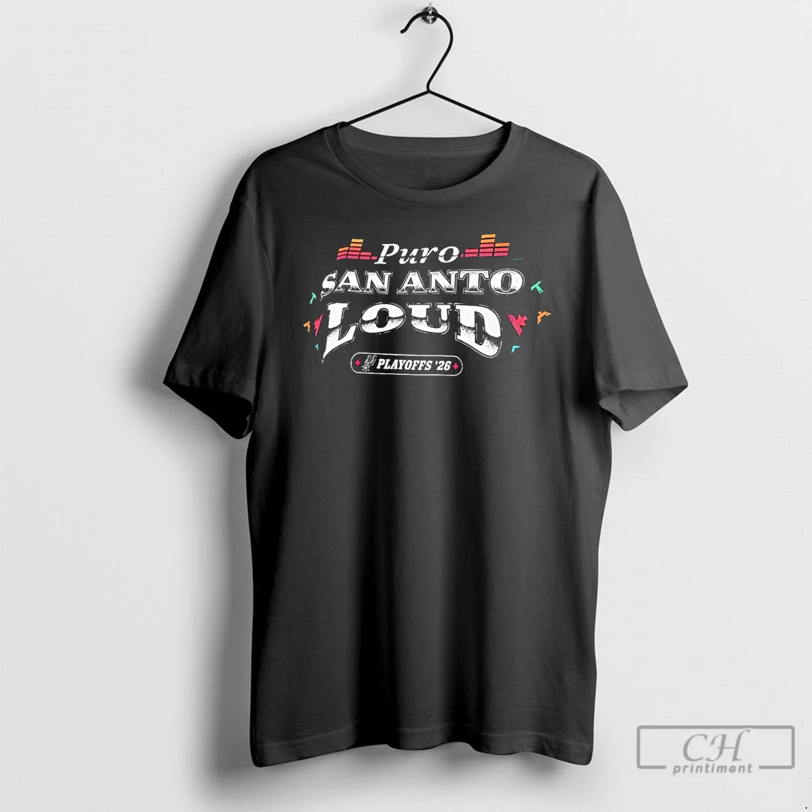 Premium Puro San Antonio Loud 2026 Playoffs San Antonio Spurs Basketball Nba T Shirts Sweater