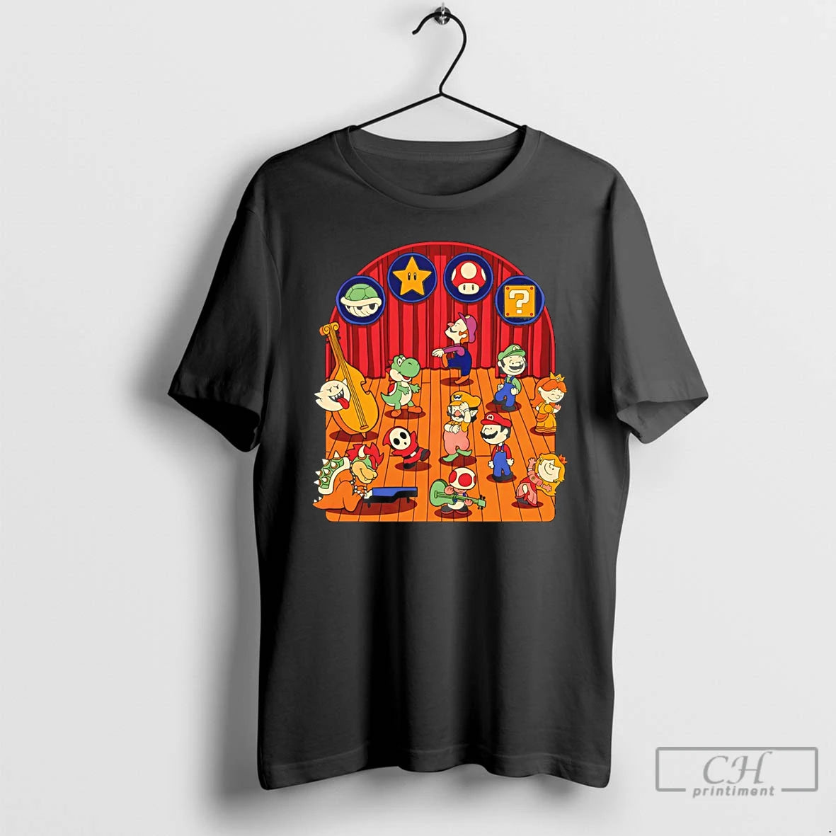 Premium Super Mario Bros And Peanuts Plumber Game Dance Cartoon