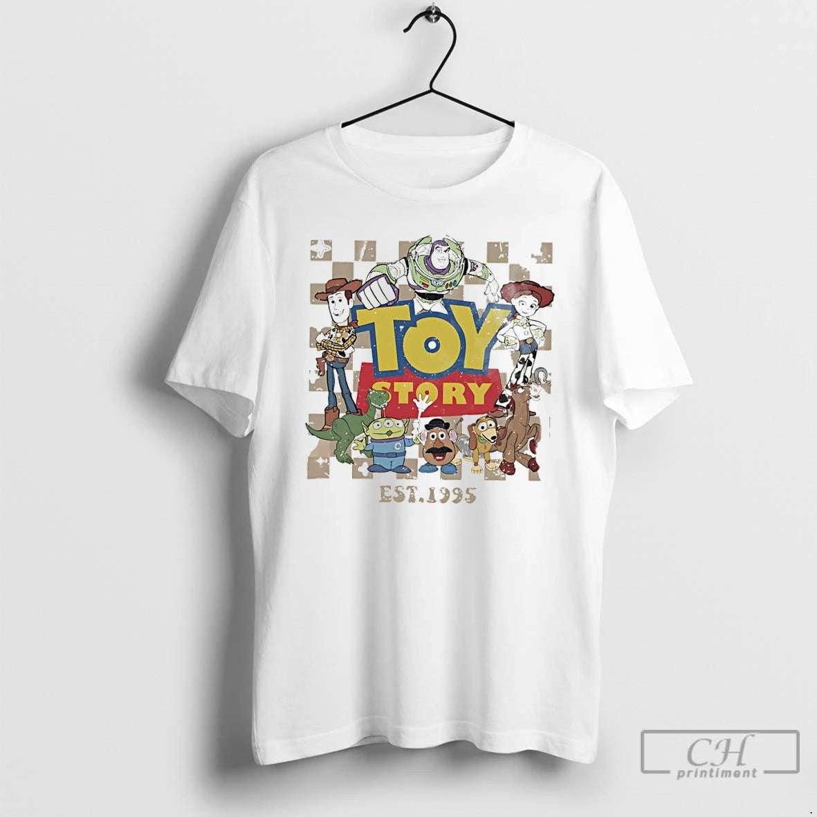 Premium Toy Story Land Disney Coquette Pixar Woody Jessie Buzz Lightyear Est 1995 T Shirts