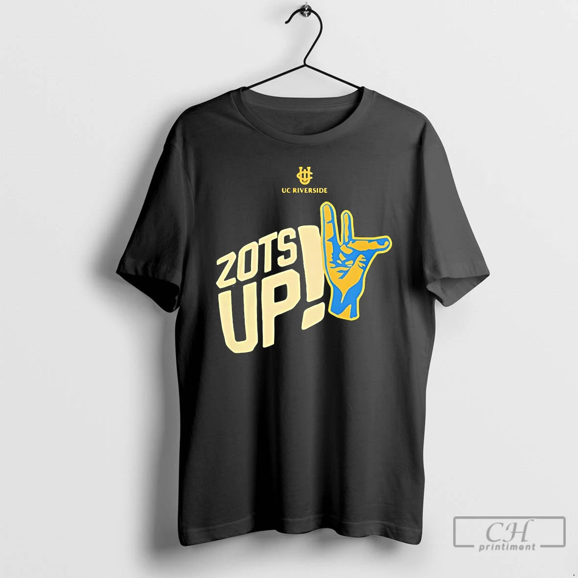 Premium Uc Irvine Anteaters Mens Basketball Zots Up Hand