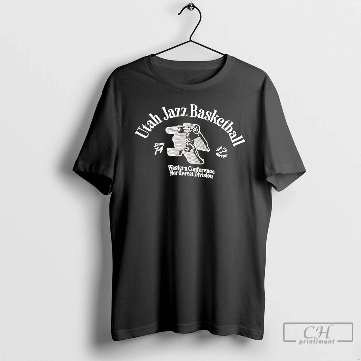 Premium Utah Jazz Basketball Western Conference Northwest Division T Shirts