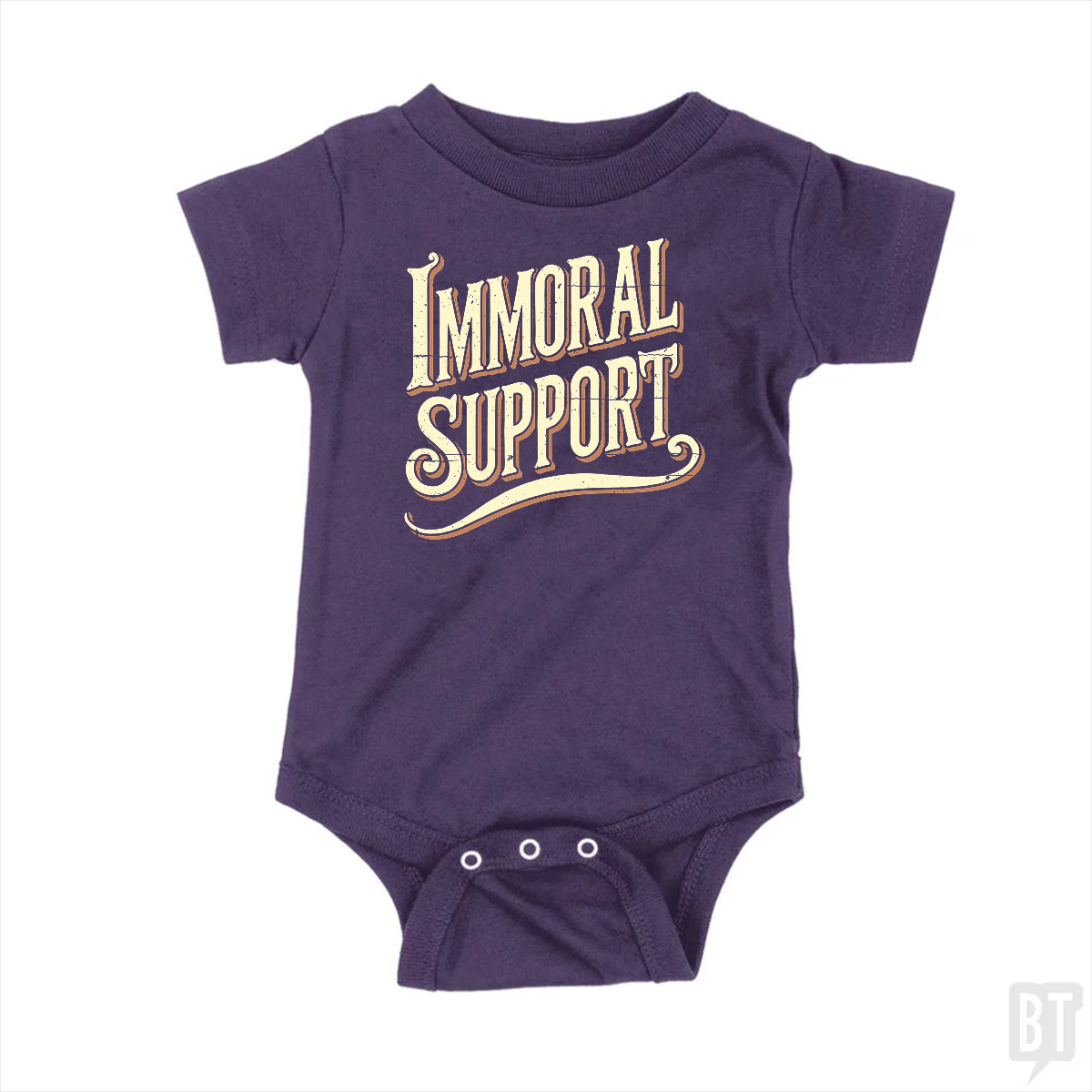 Immoral Support Baby One-Piece