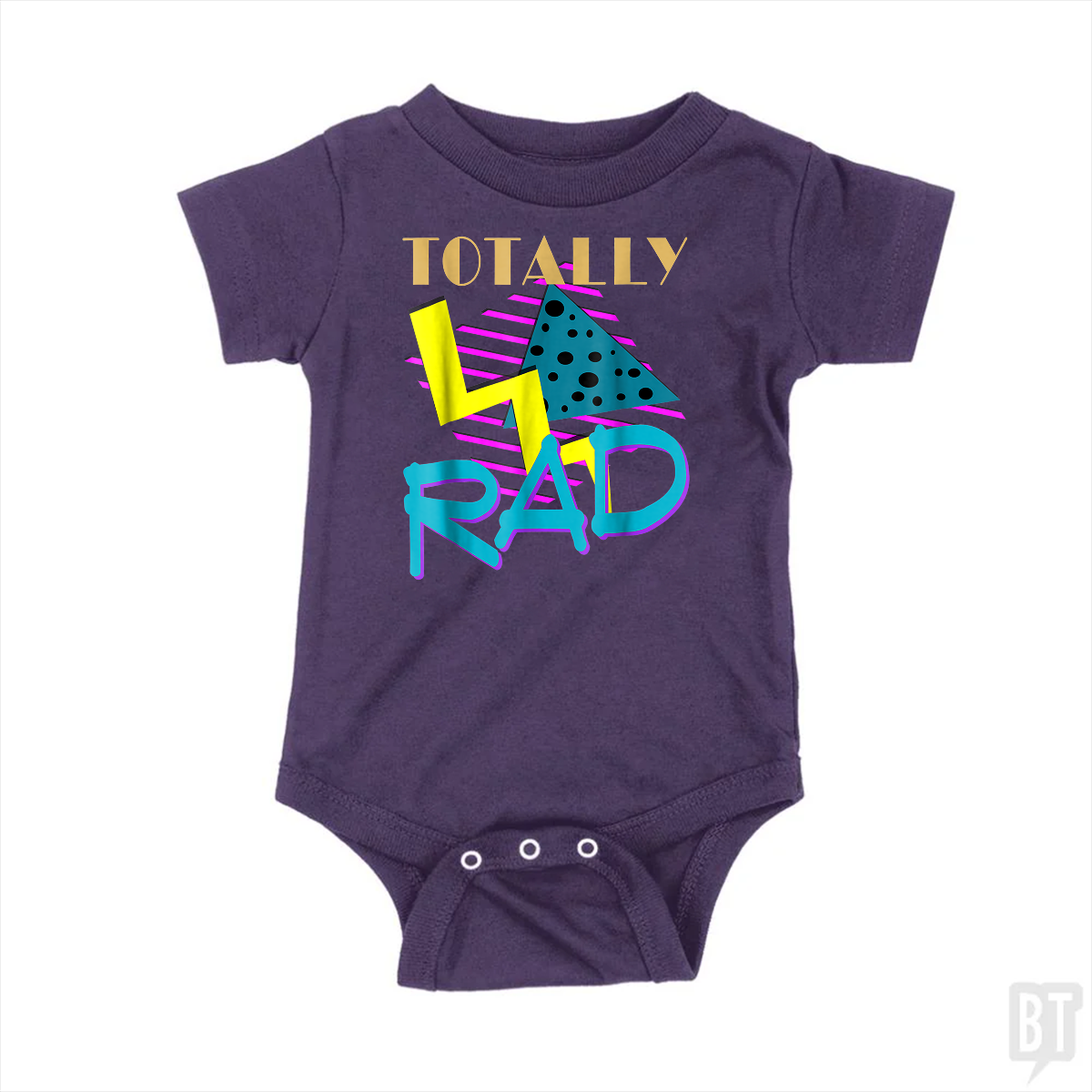 Totally Rad Baby One-Piece