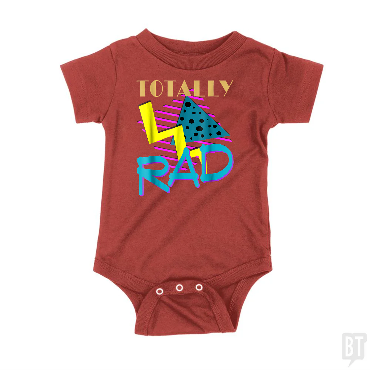 Totally Rad Baby One-Piece