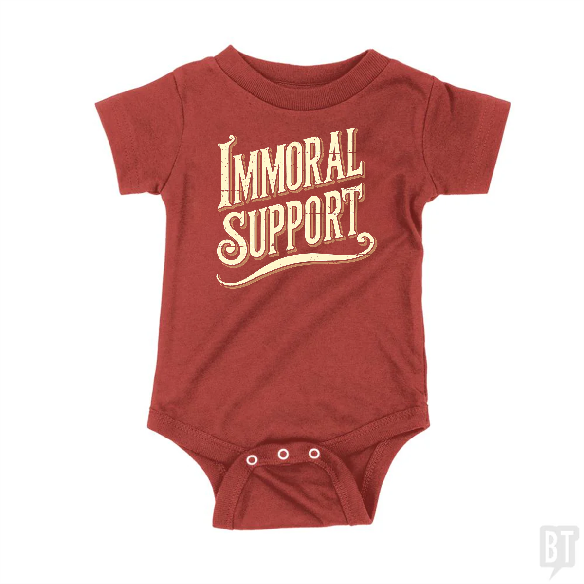 Immoral Support Baby One-Piece
