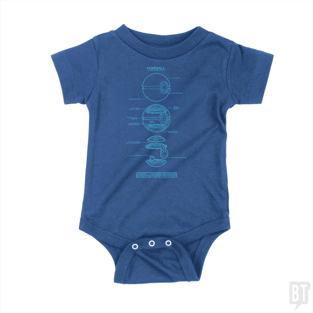Pokeball  Baby One-Piece