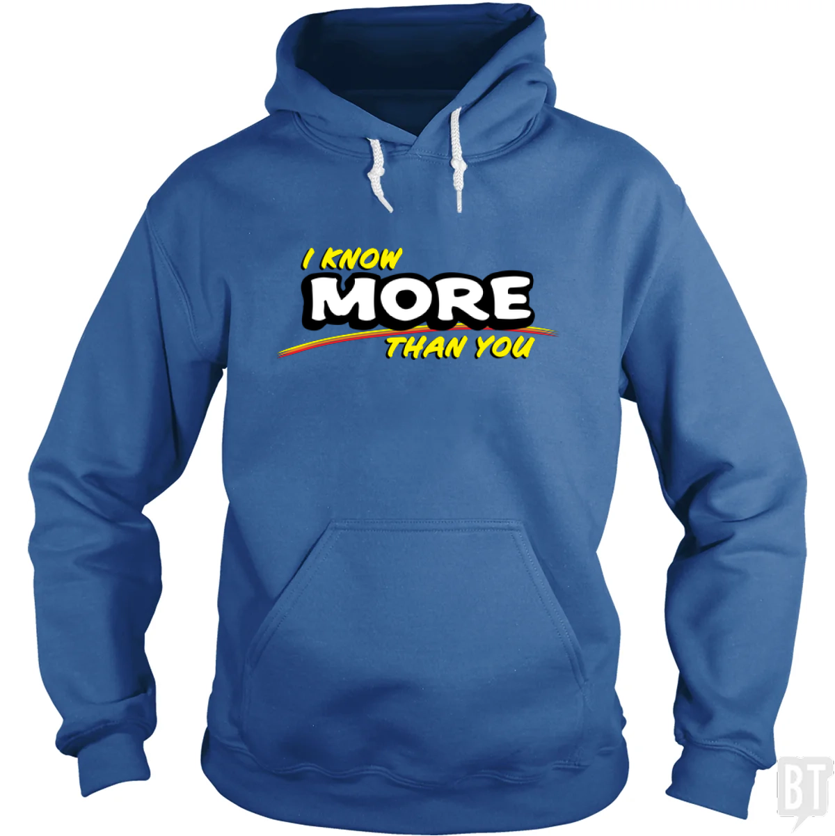 I Know More Than You Hoodie