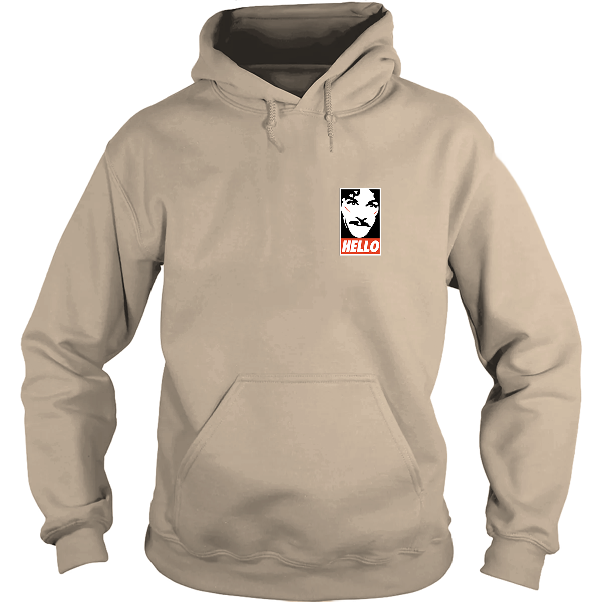 Hello Left Chest Hoodie