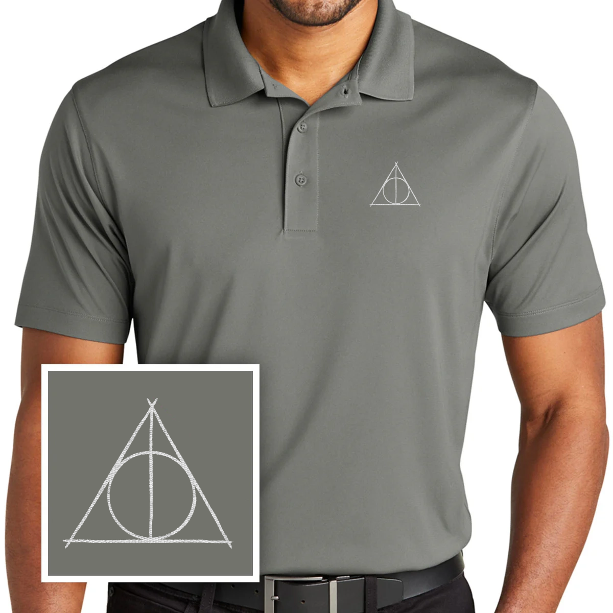 Deathly Hallows Polo Shirt